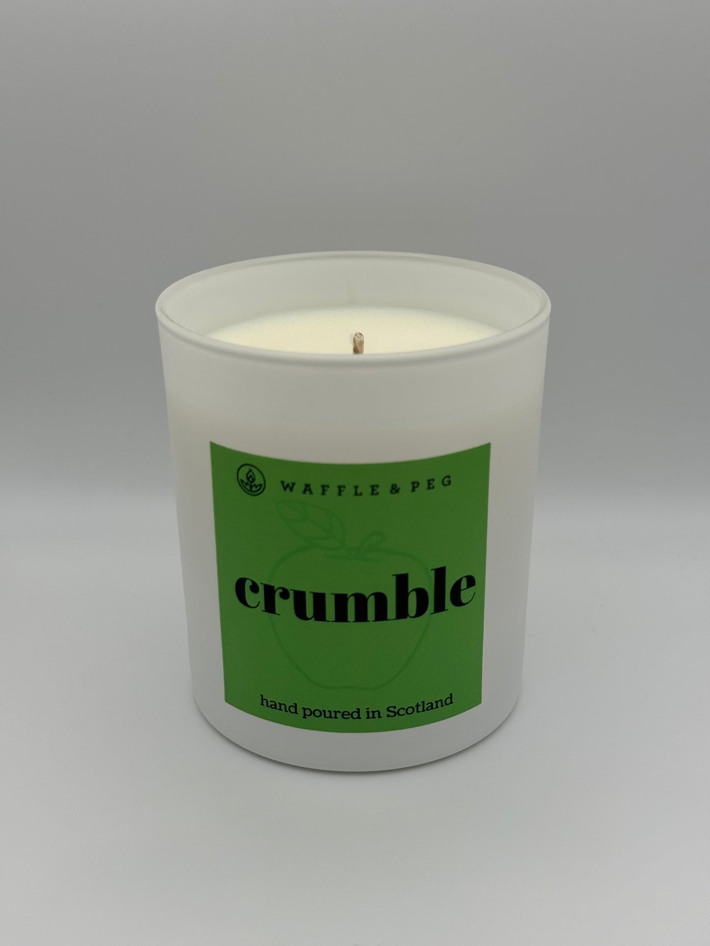crumble candle
