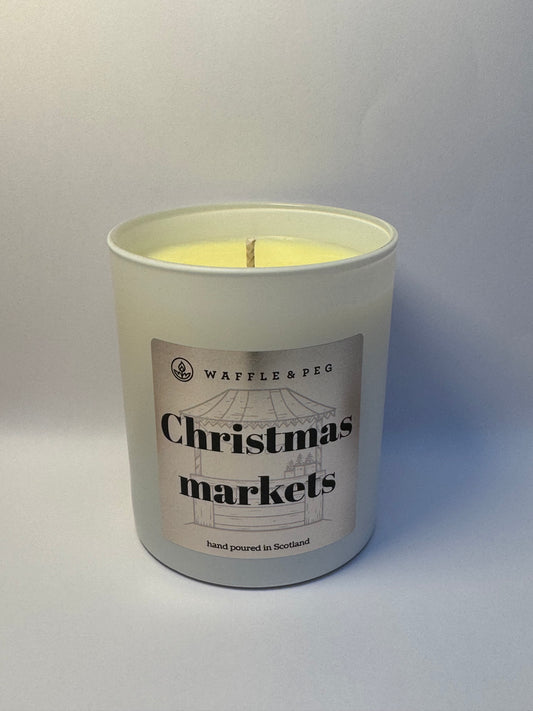 Christmas markets candle