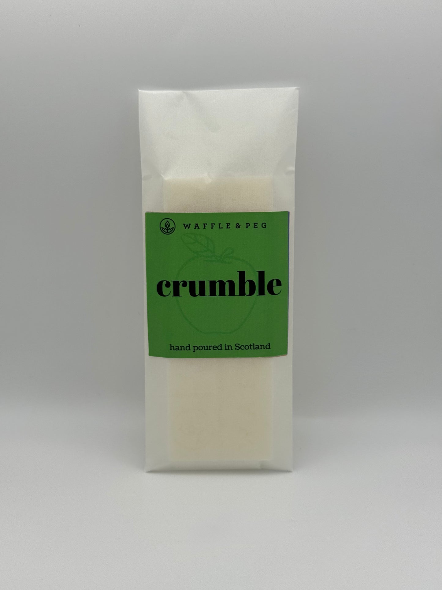 crumble wax melt snap bar