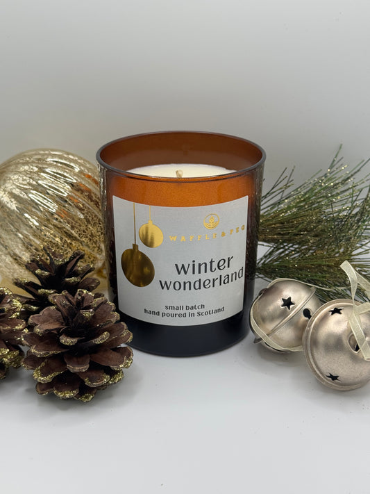 winter wonderland - candle